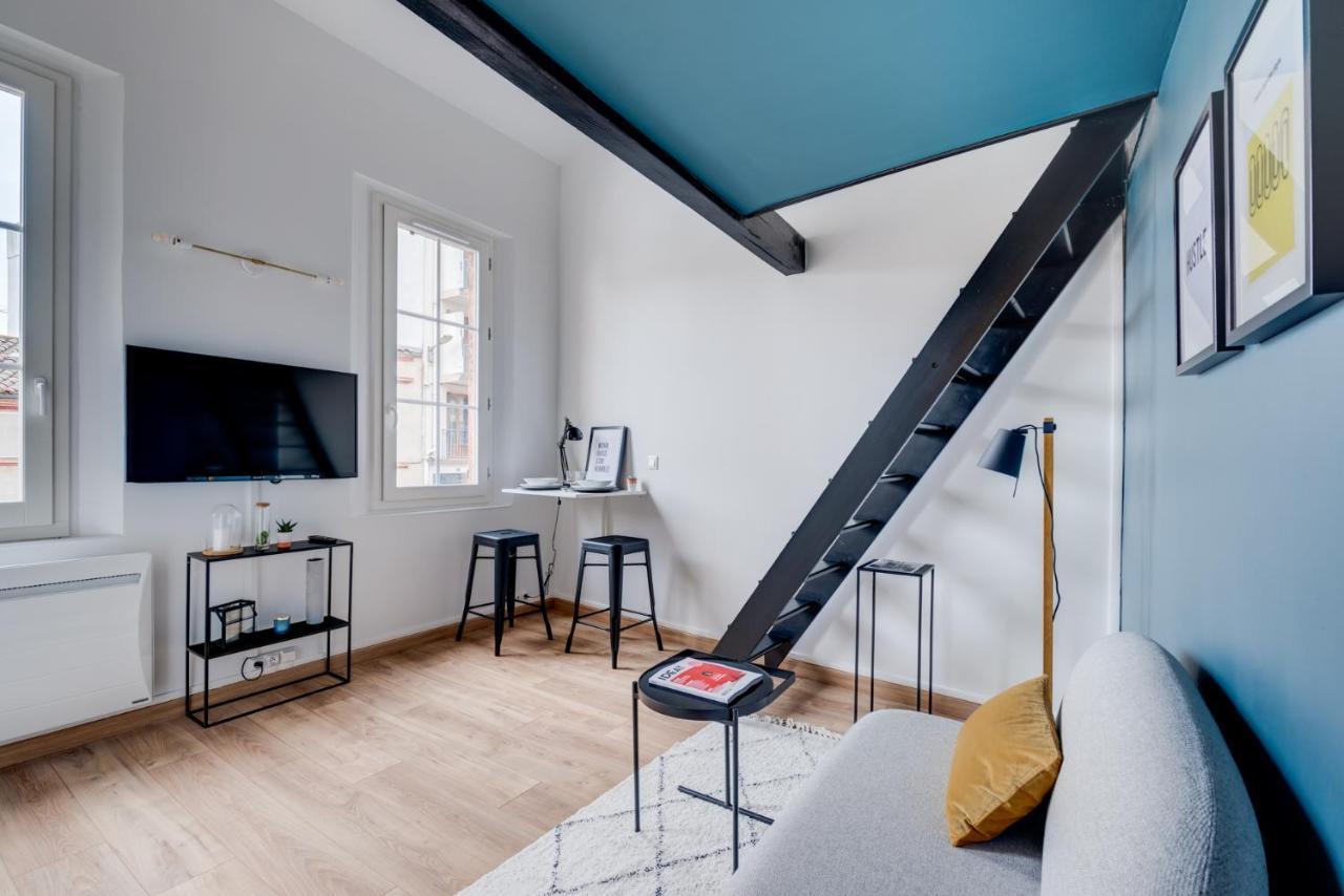 • L'Ocea • Studio - Quartier Busca - Proche Metro Toulouse Exterior photo